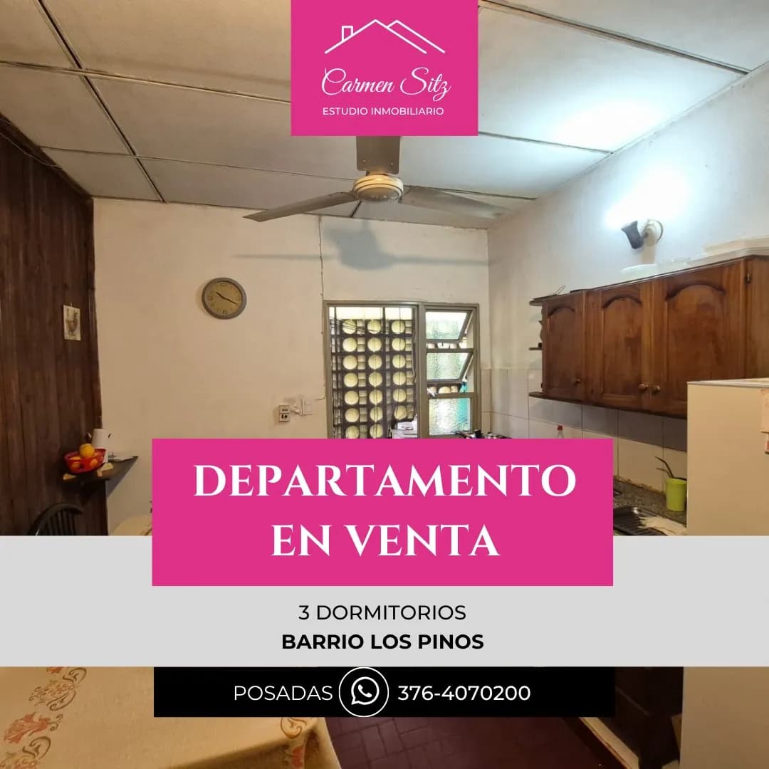 Cocina de departamento en venta