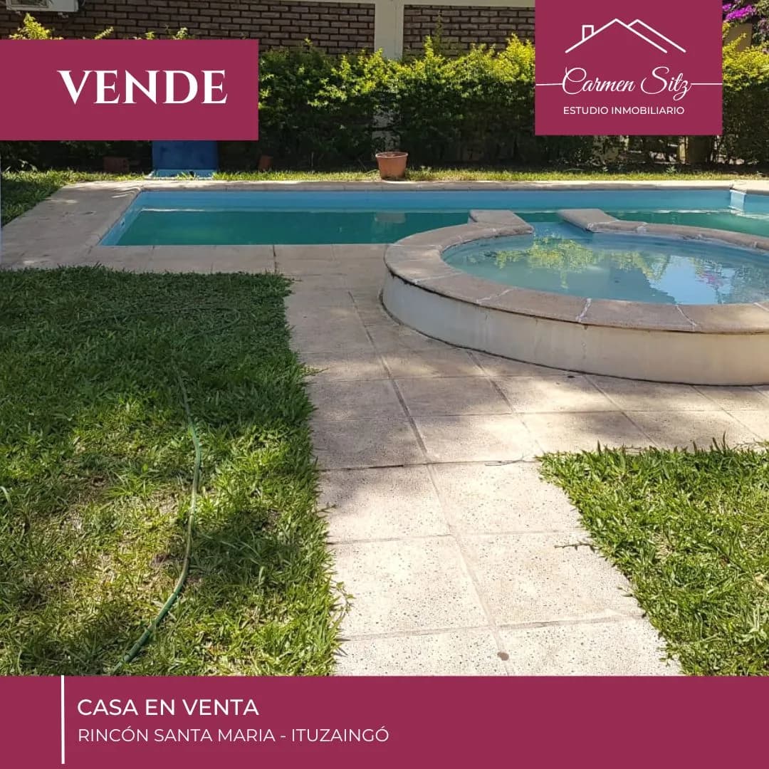 Casa en venta con piscina