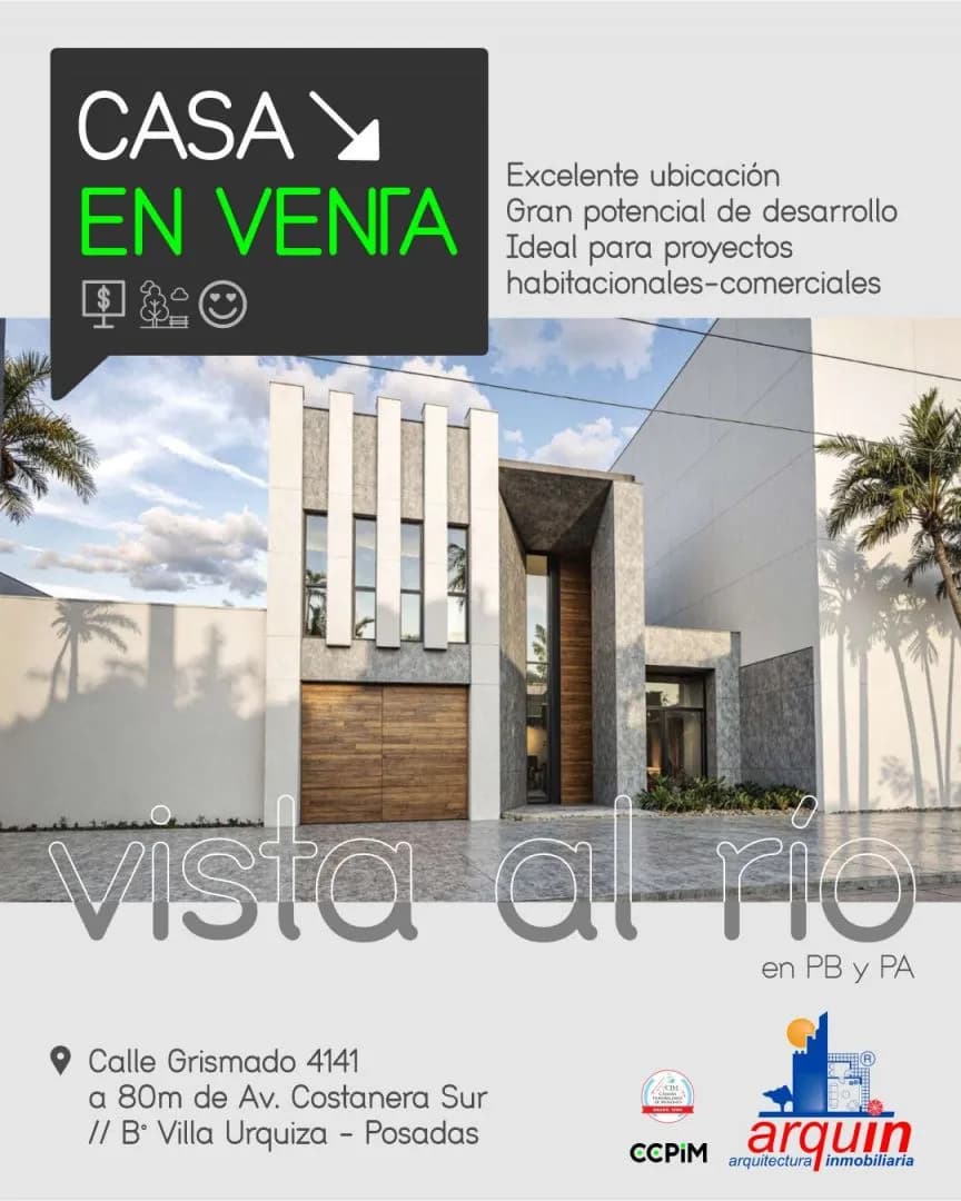 PRECIOSA CASA A ESTRENAR CON VISTA AL RÍO