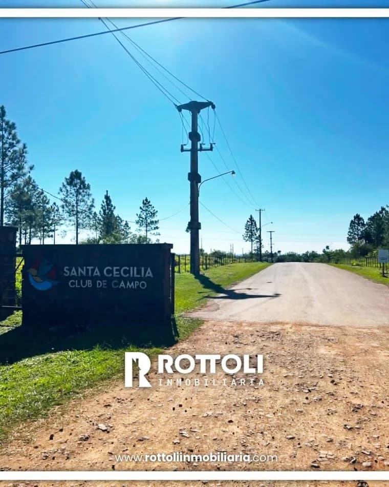 HERMOSO LOTE EN VENTA-BARRIO PRIVADO SANTA CECILIA CANDELARIA MISIONES