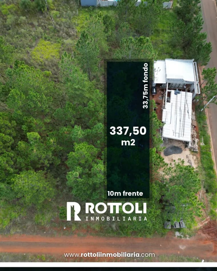 HERMOSO LOTE EN VENTA-CANDELARIA MISIONES