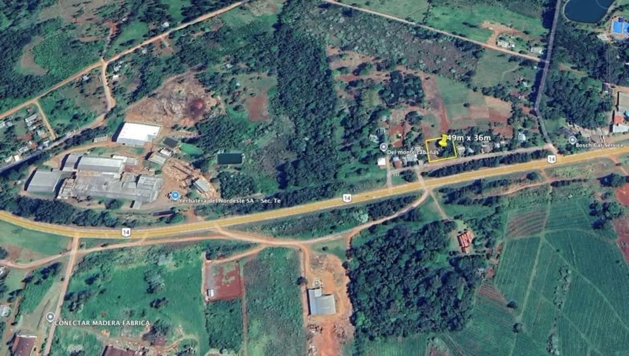 Terreno Sobre Ruta 14, Dos de Mayo, Misiones