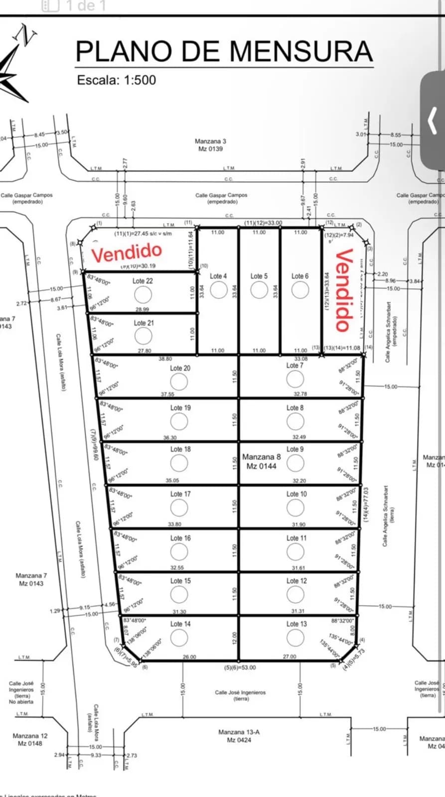 Loteo Lola Mora en Venta, en zona centro de San Vicente, Misiones