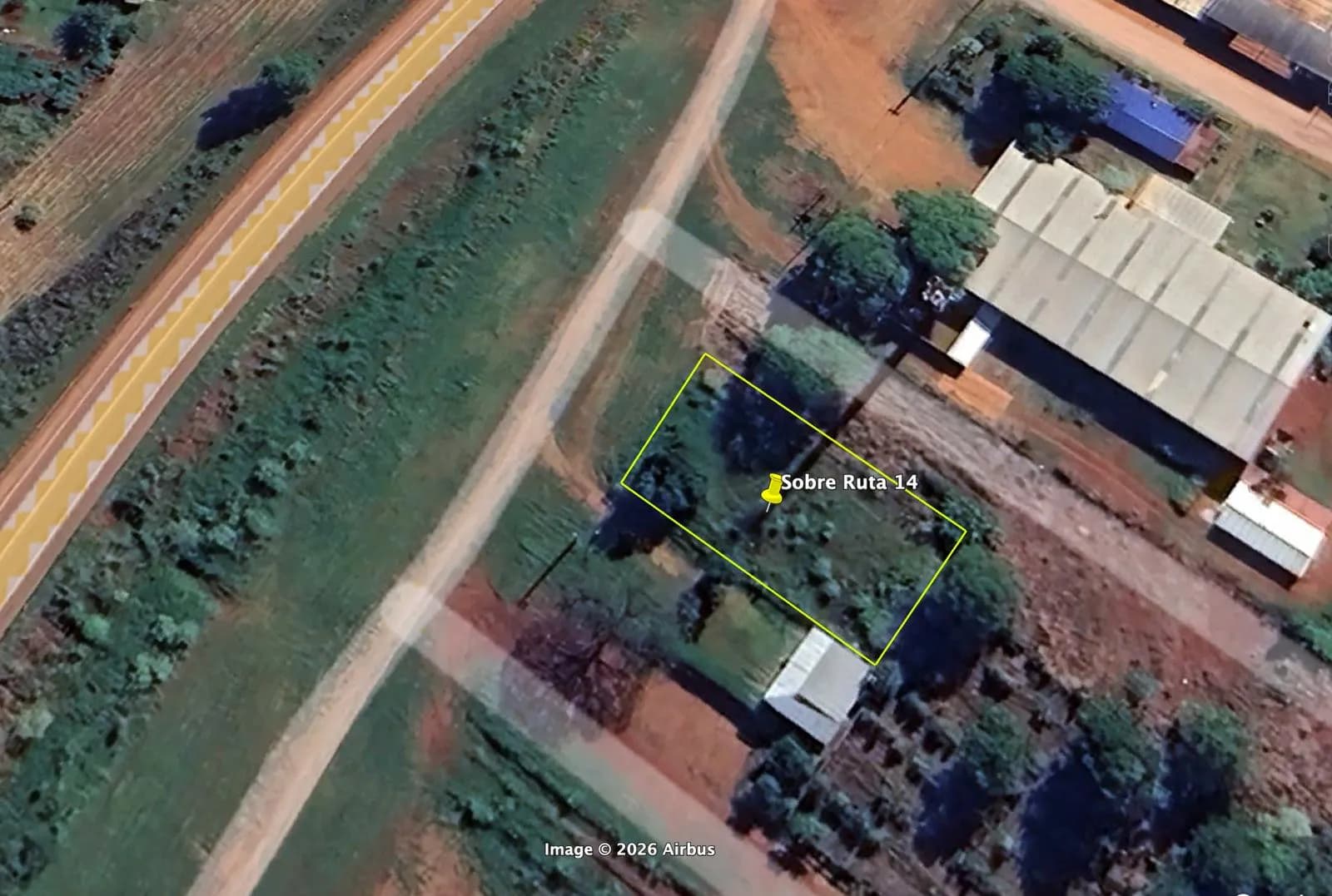 En Venta Terreno sobre la Ruta 14, San Vicente, Misiones