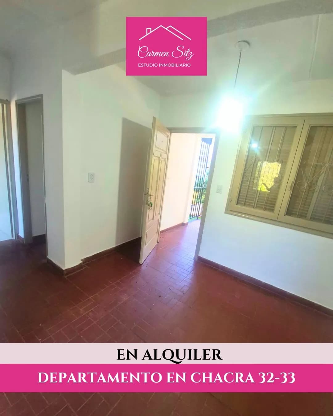 Interior de departamento en alquiler