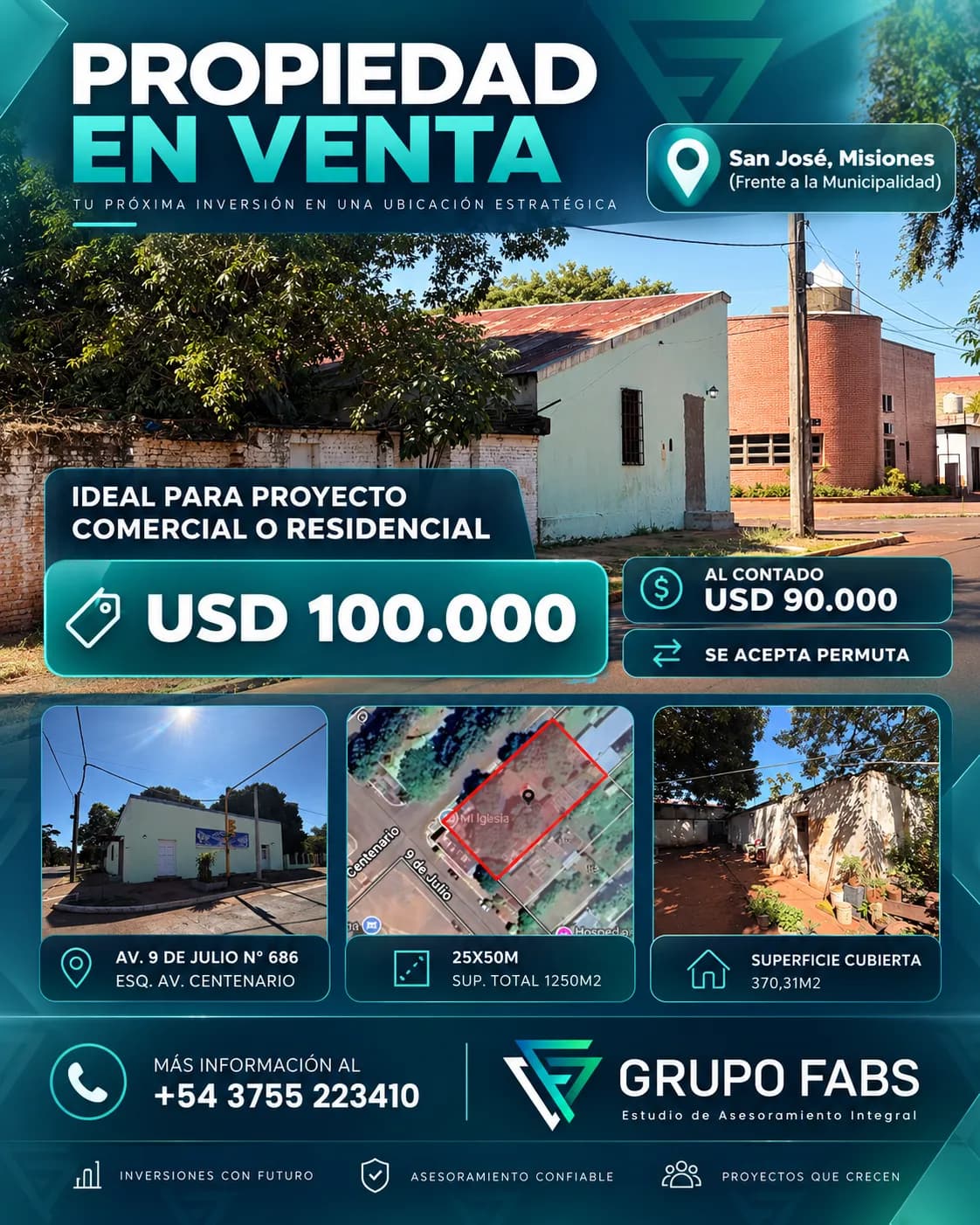 Anuncio de propiedad en venta