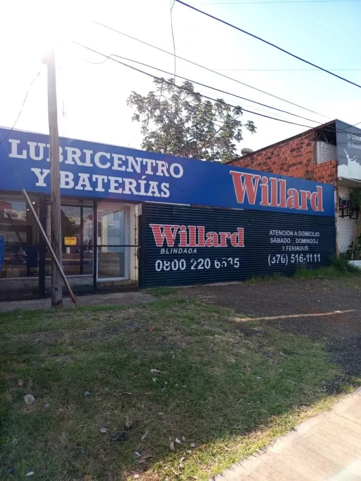 Fachada de un local comercial
