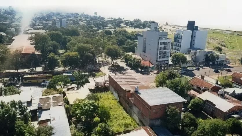 Vista aérea panorámica de la ciudad