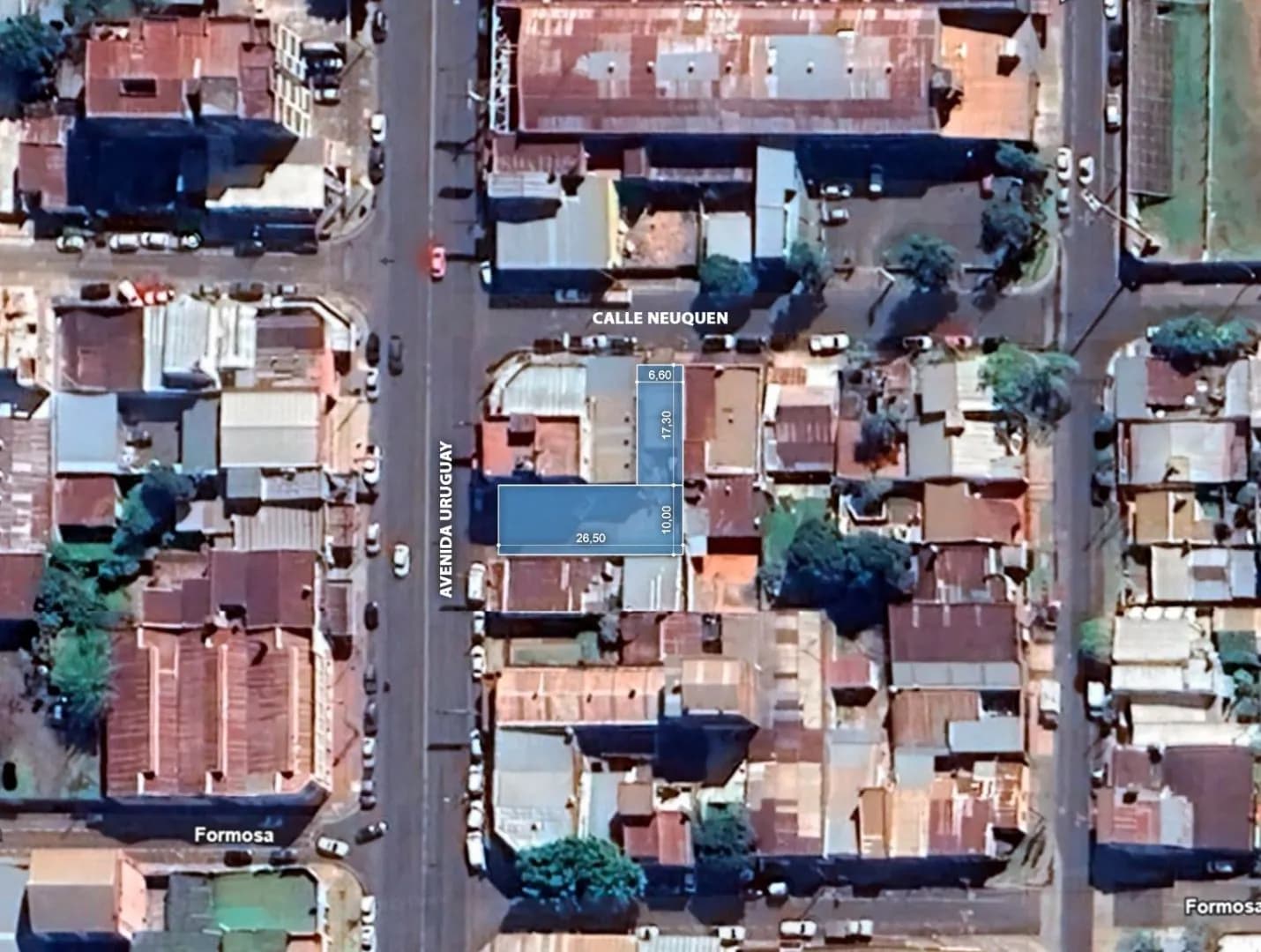 TERRENO EN VENTA - AV. URUGUAY Y SALIDA POR CALLE NEUQUEN