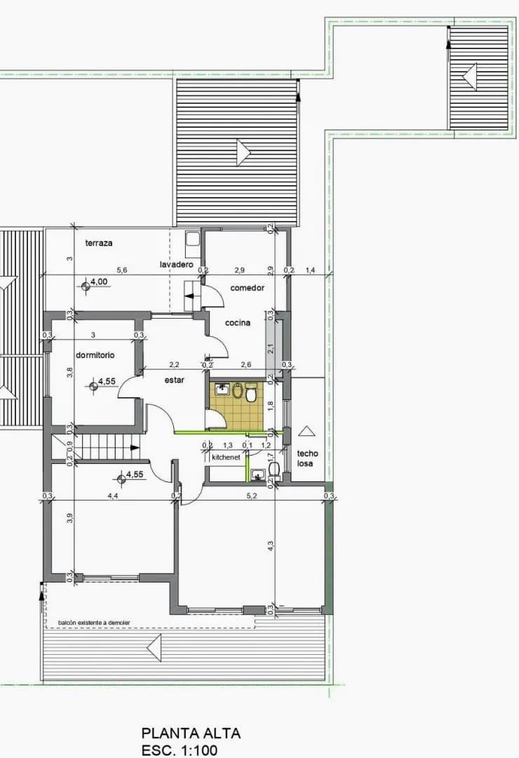 VENTA LOCAL COMERCIAL MÁS VIVIENDA FAMILIAR EN P. BAJA Y DEPARTAMENTO EN P. ALTA. ZONA CENTRO DE POSADAS