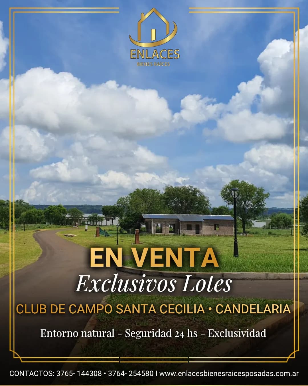 Venta de lotes en entorno natural