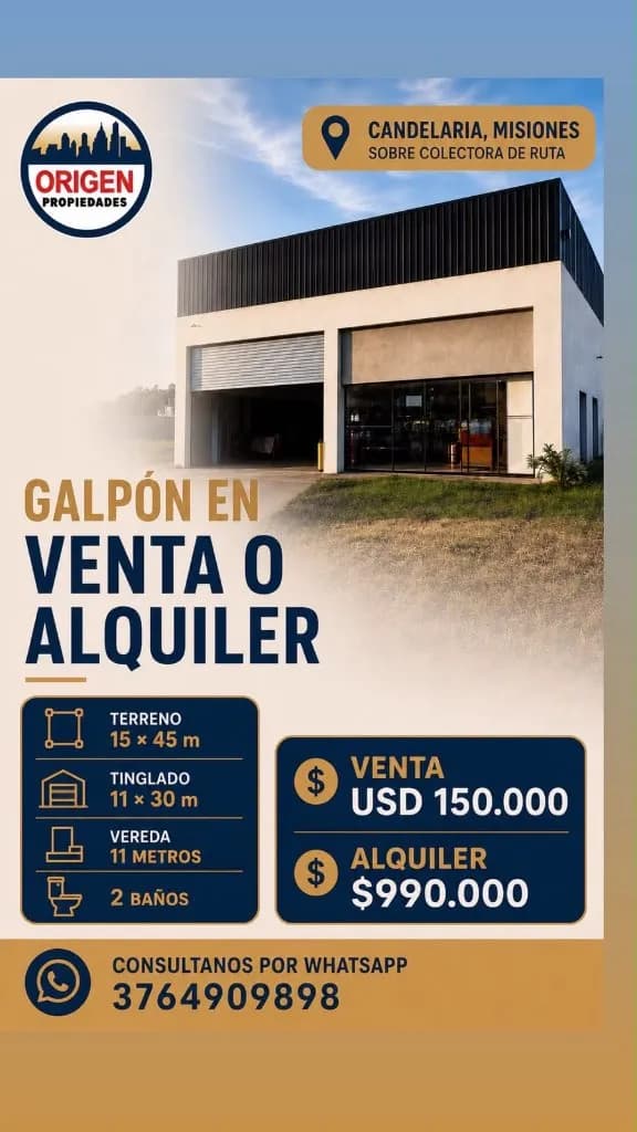 Propiedad en alquiler en Candelaria
