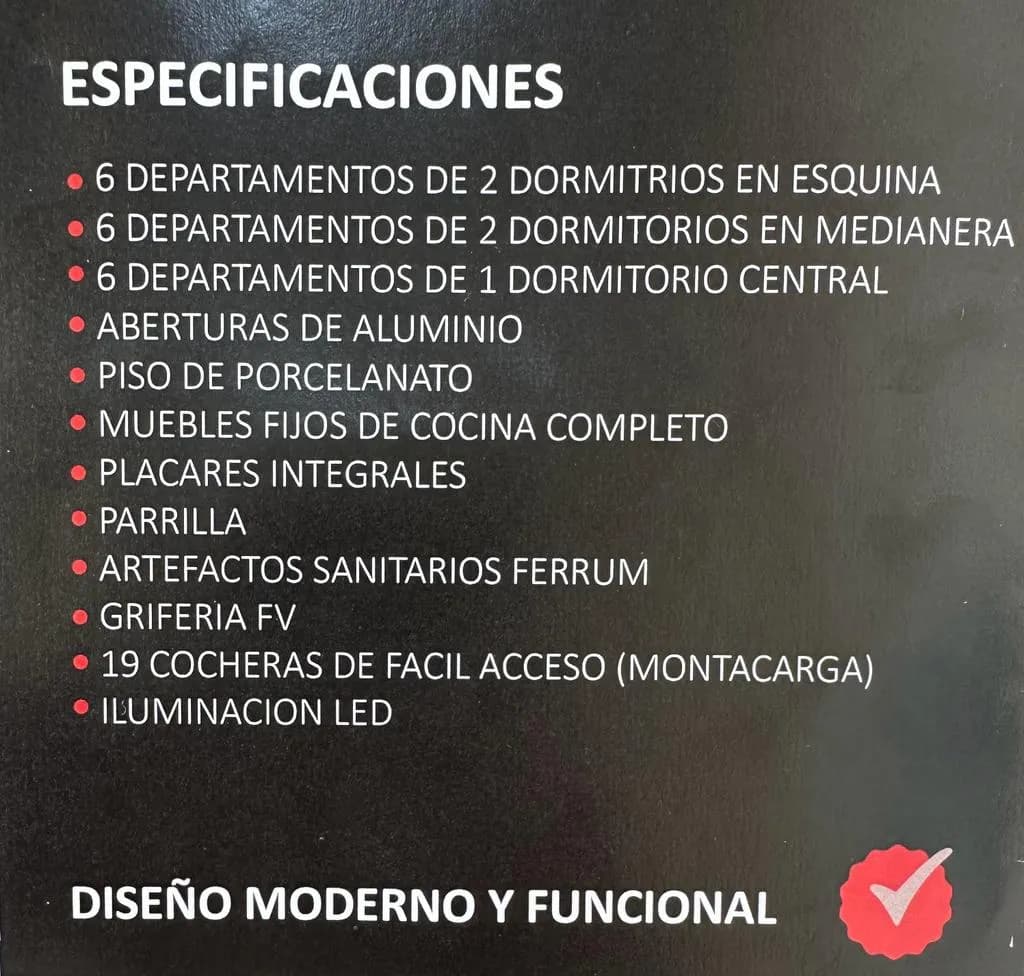Edificio Melipal Unidades 2 Dormitorios exclusivas en venta