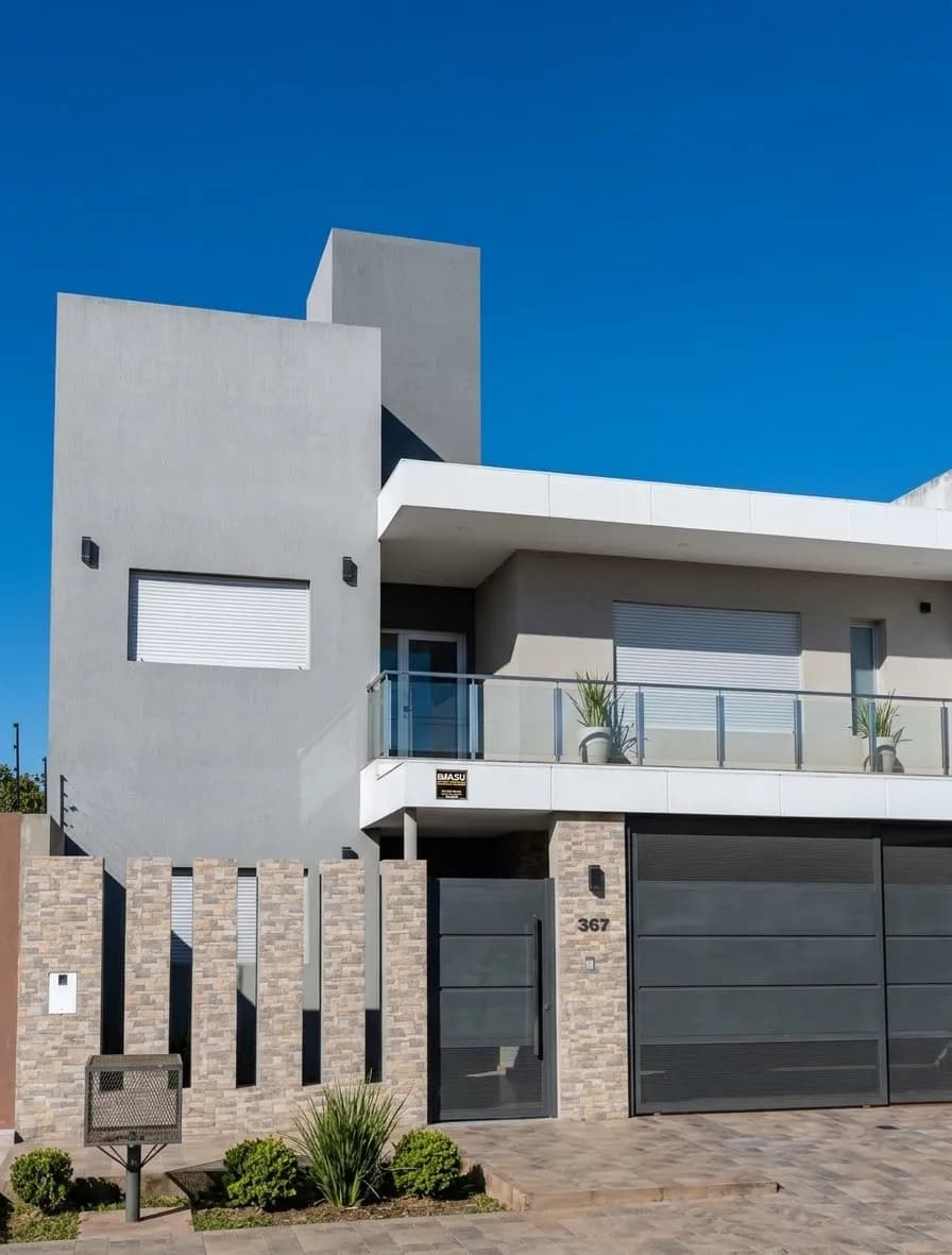 Casa moderna de dos plantas