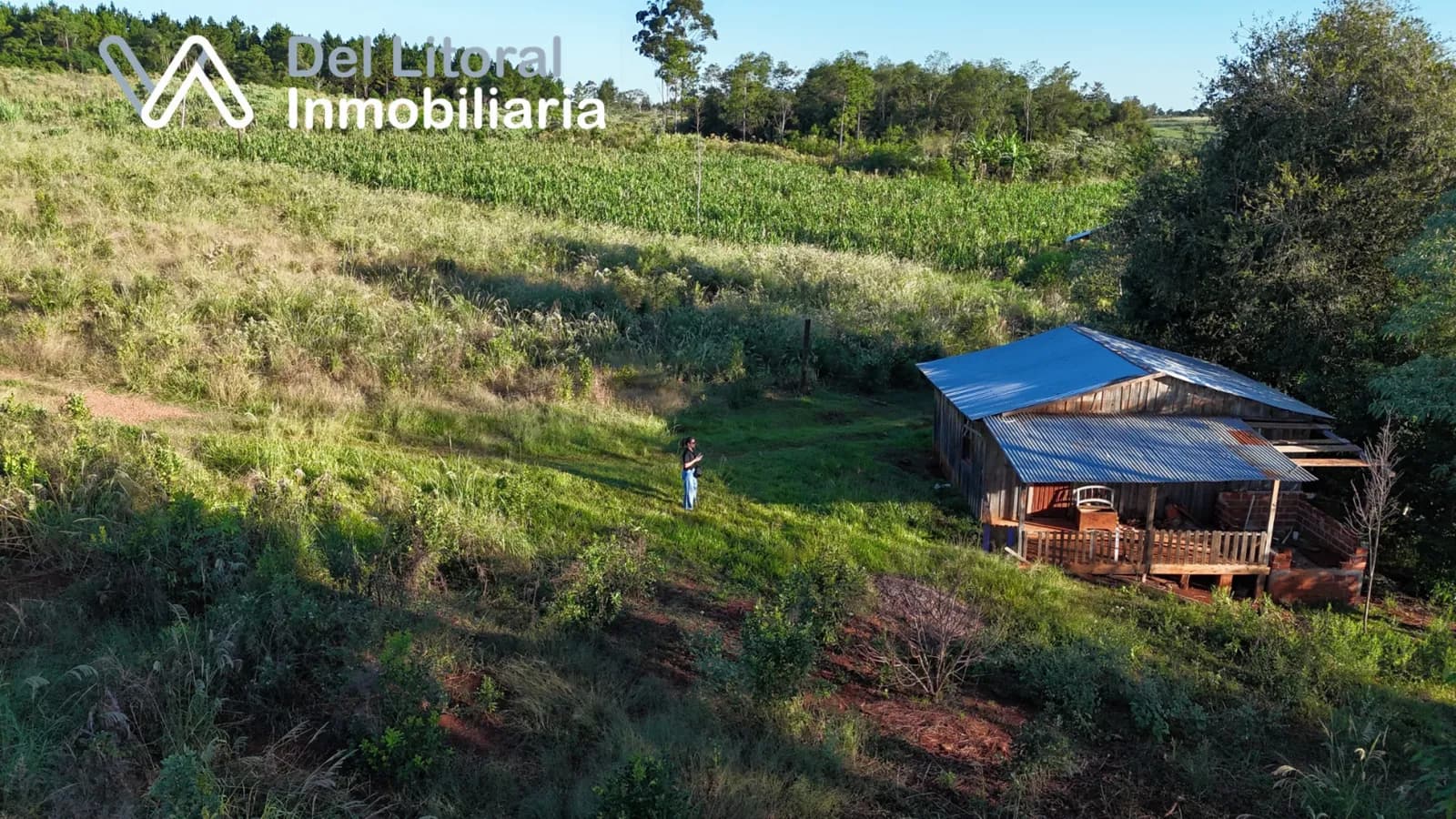 CHACRA 20 HA PROXIMO A RUTA PCIAL N° 13-SAN VICENTE, MNS- IDEAL PRODUCCION O GANADERIA