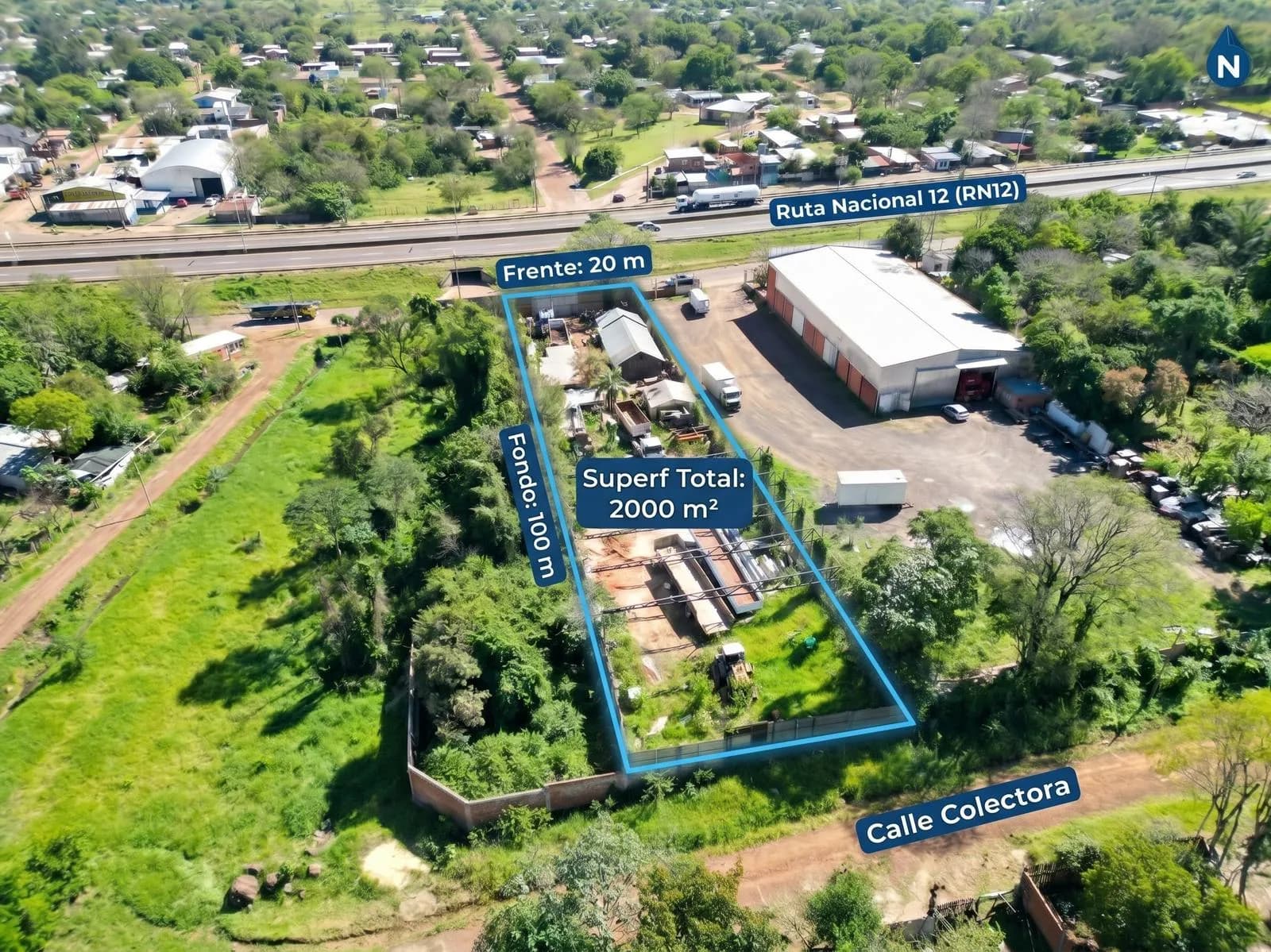 Terreno en venta en Garupá