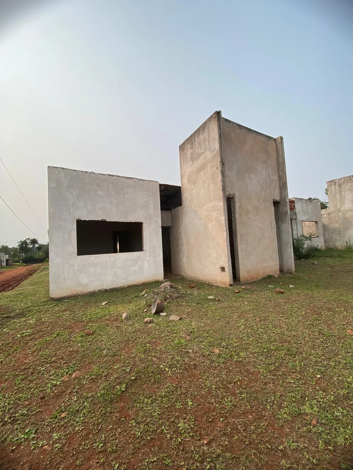 Casa en construcción sin terminar