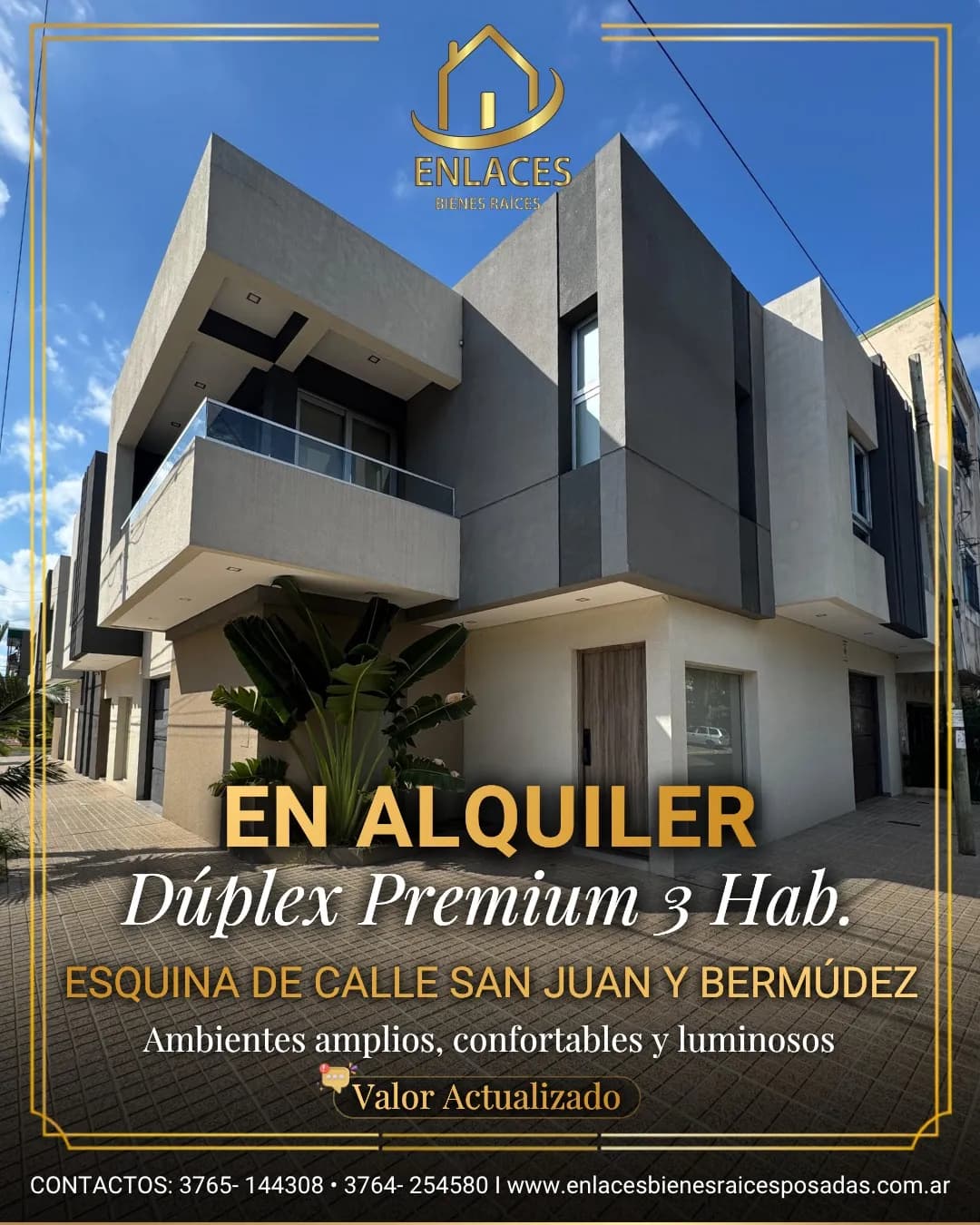 Dúplex moderno en alquiler