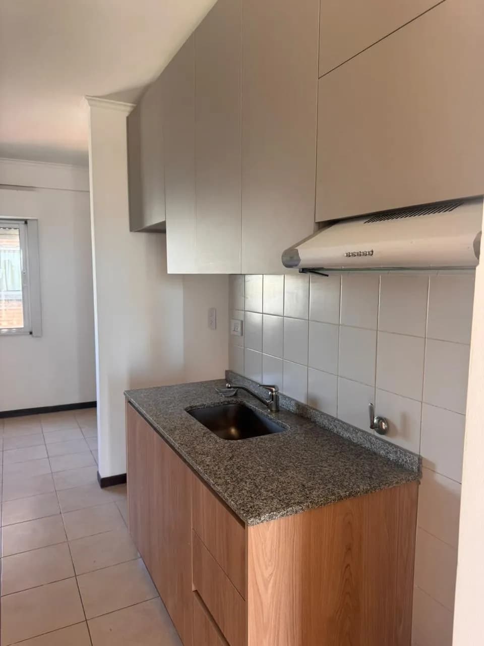 Cocina moderna con mesada de granito