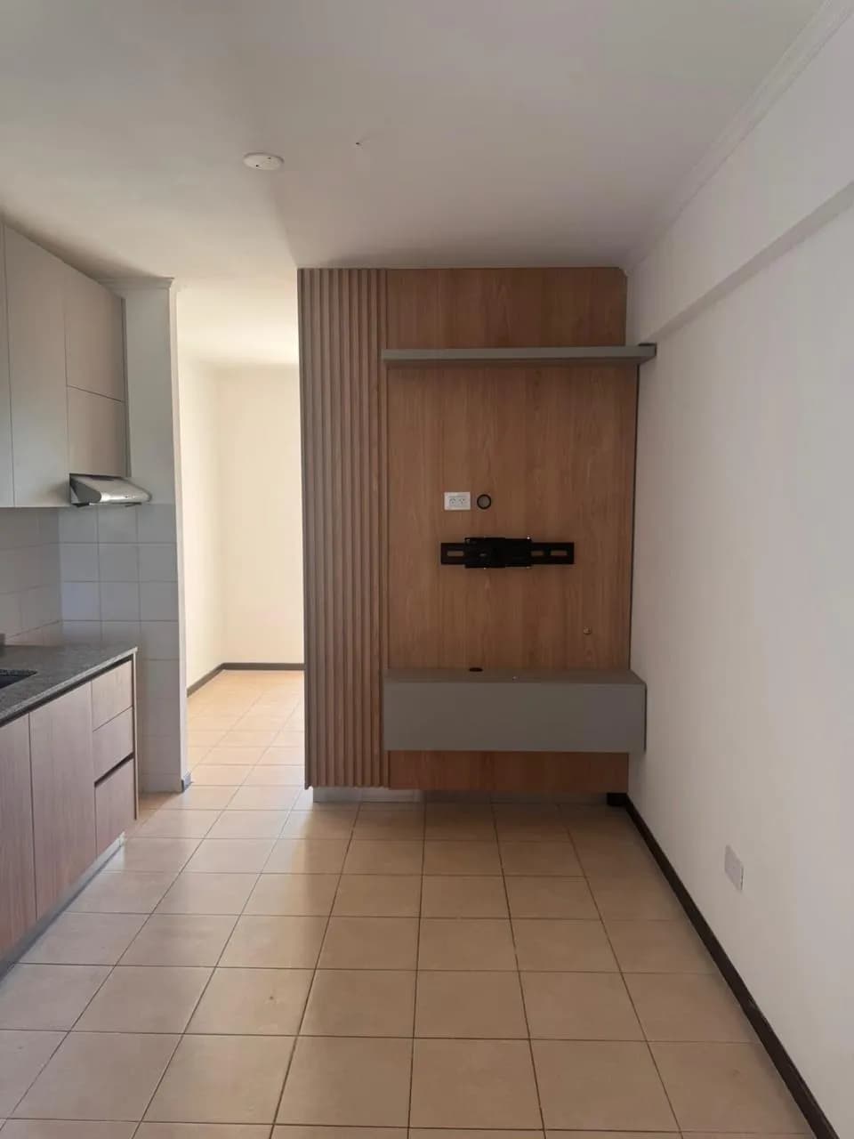 Departamento moderno con cocina integrada