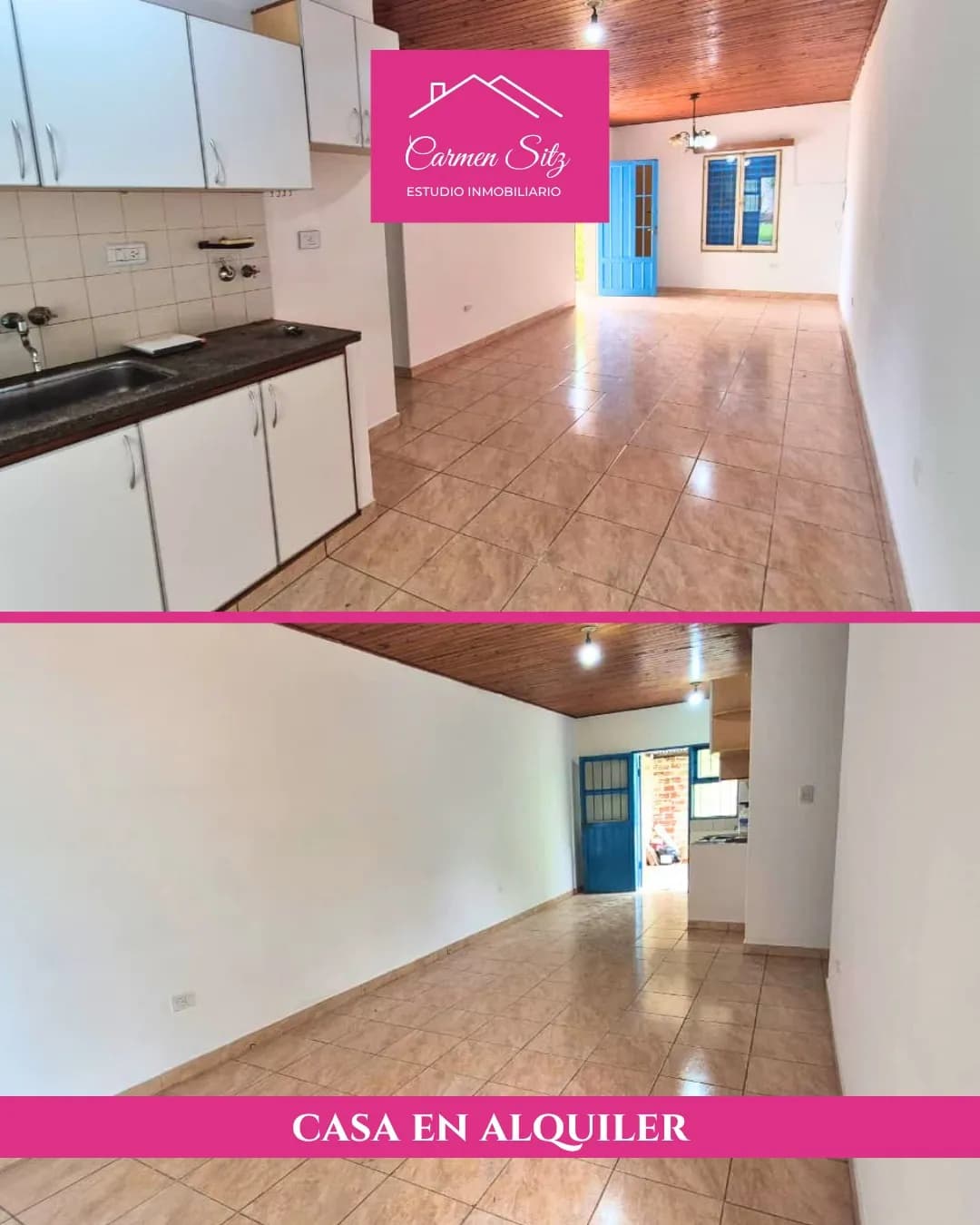 Casa en alquiler con cocina