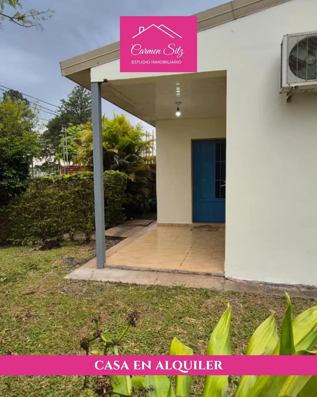 Casa en alquiler con porche