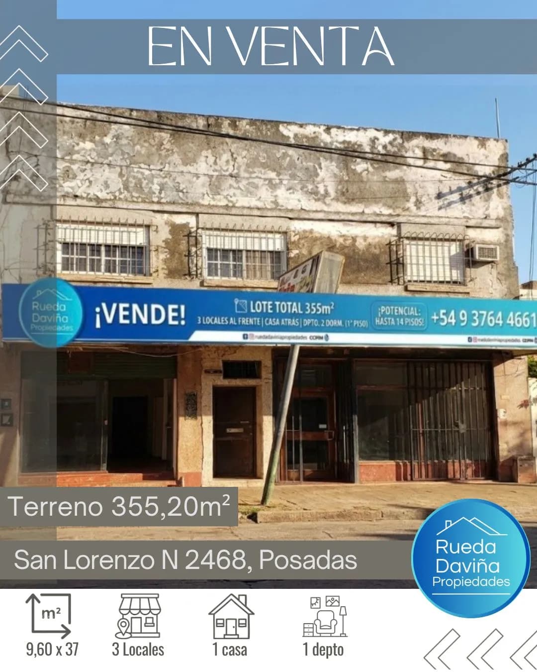 Anuncio inmobiliario de propiedad en venta
