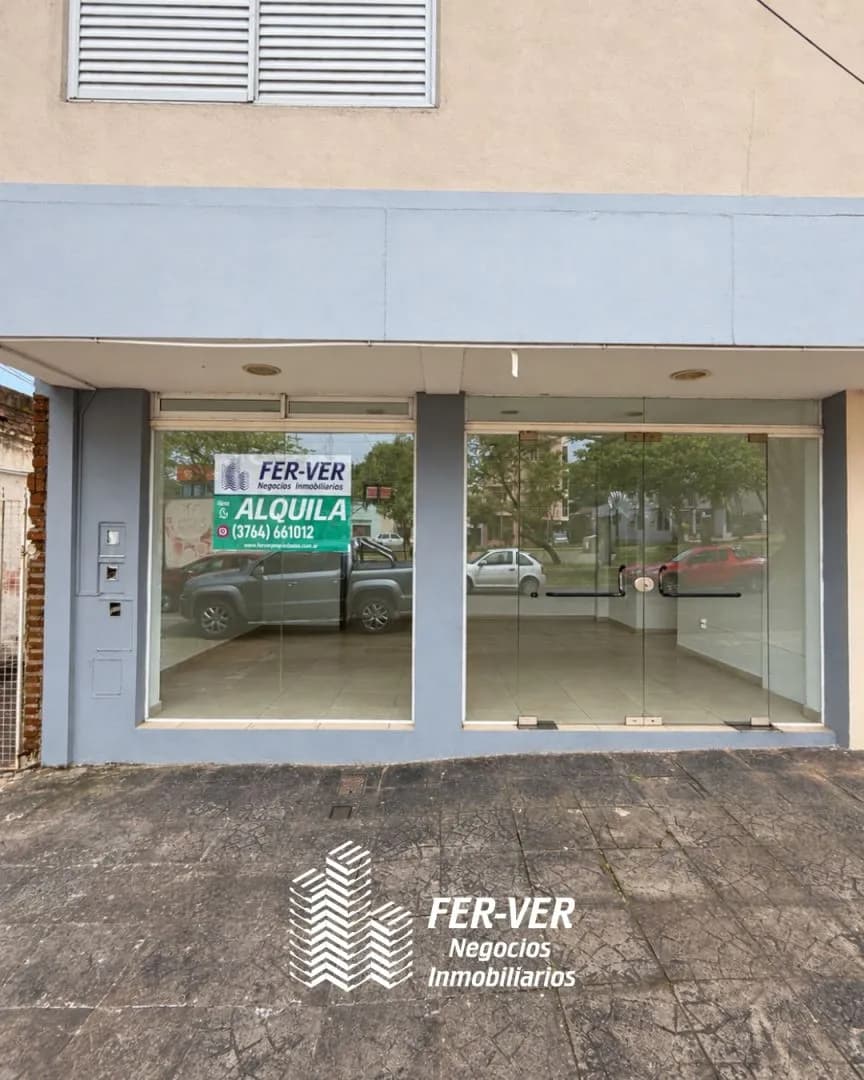 Local comercial céntrico en alquiler Av. Roque Pérez casi Av. Roca, Posadas