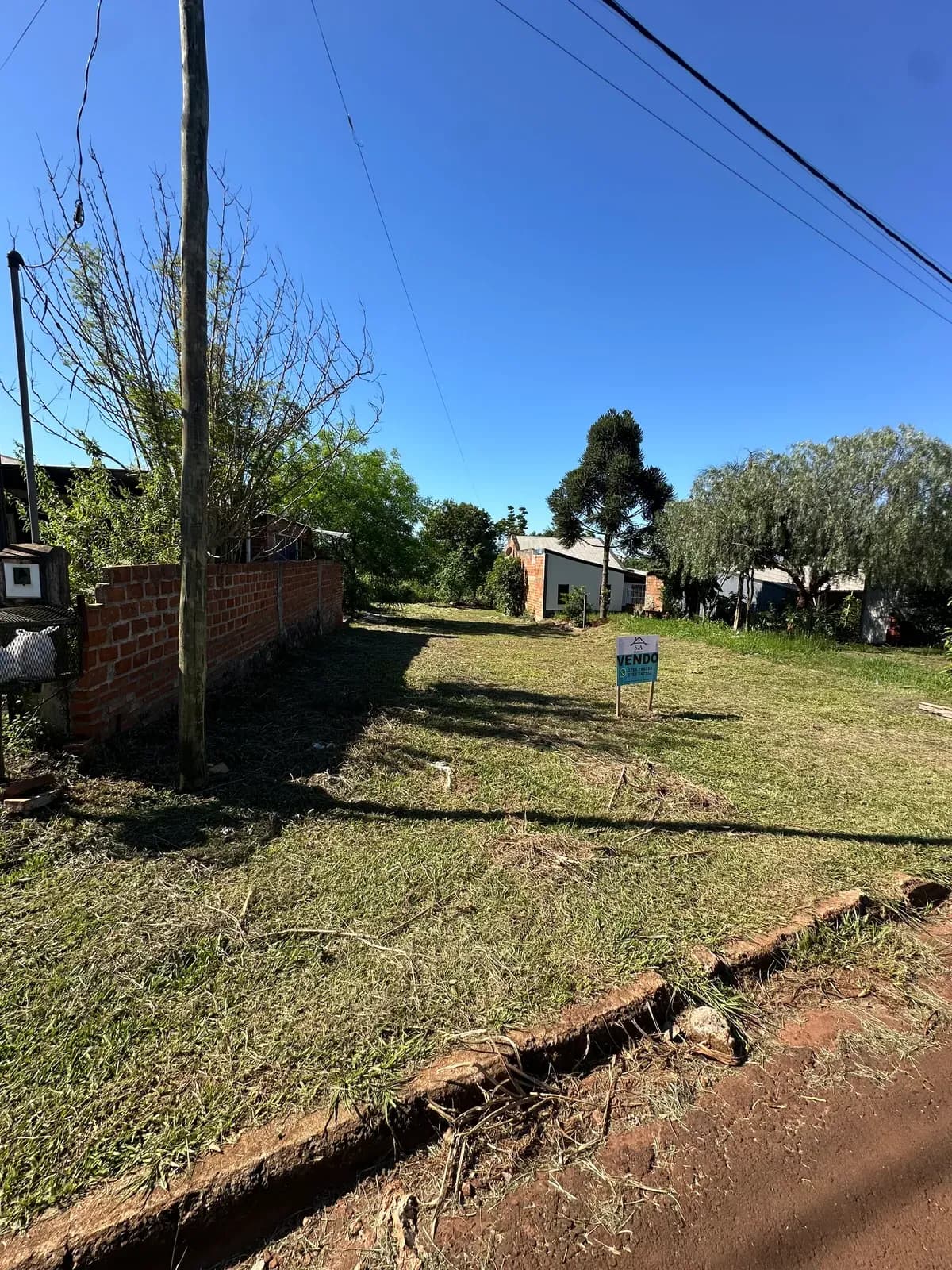 Amplio terreno verde en venta