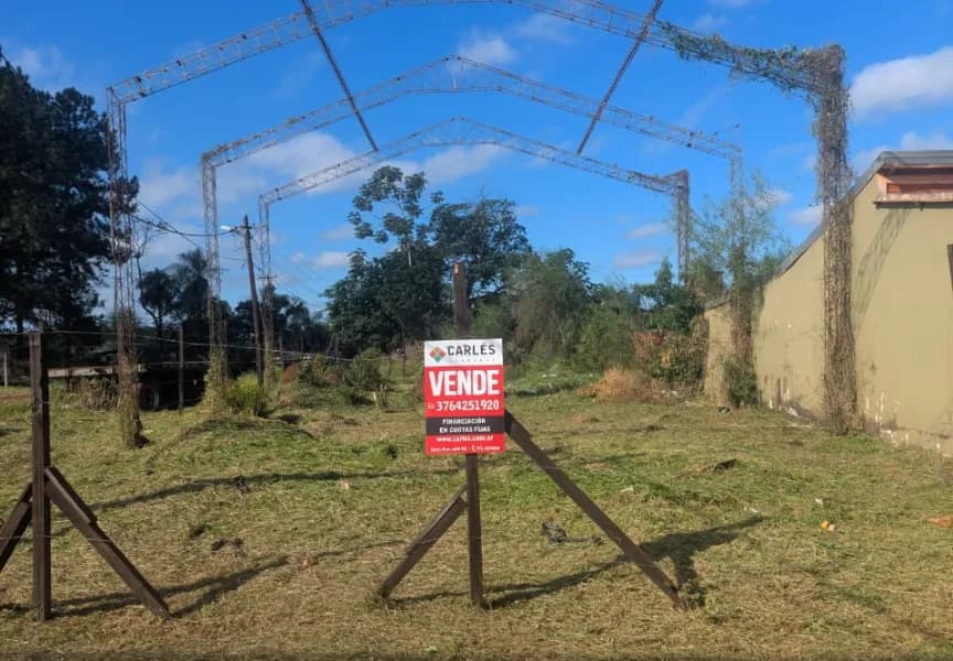 Hermoso lote sobre Colectora de la Ruta 105
